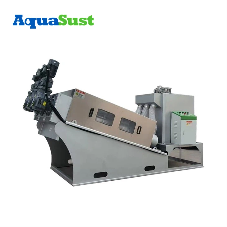 wastewater screw press
