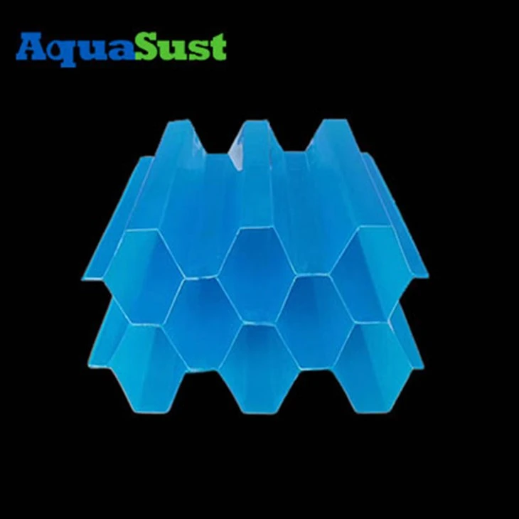 Tube Settler For Water Treatment By Intrusion